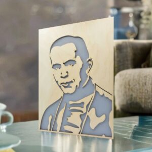 Jan Nepomuk Neumann - dřevěný obraz