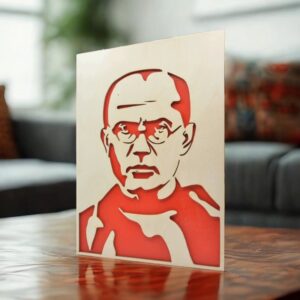 Sv. Maxmilian Kolbe - dřevěný obraz