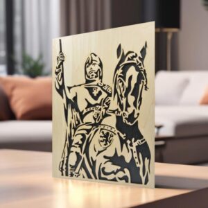 Sv. Václav - obraz do dřeva