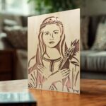 Sv. Filoména - obraz do dřeva