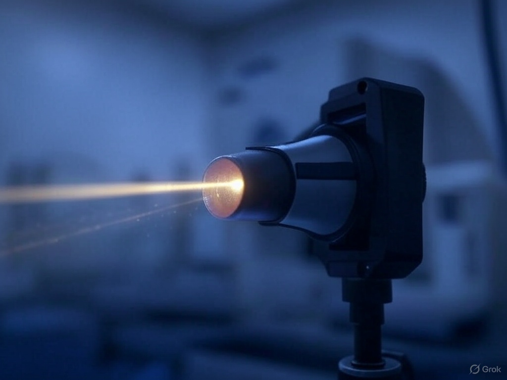 Laserová CO2 technologie -laserový paprsek