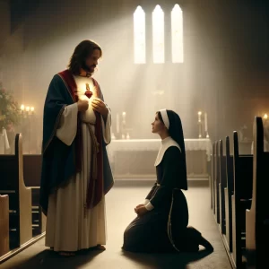 Markéta alaquoke - Zjevení srdce Páně