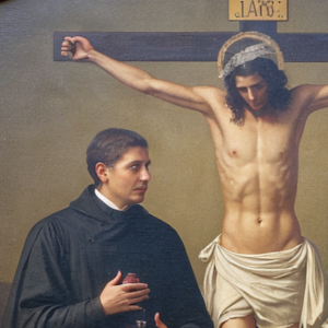 Sv. PAvel od Kříže - realistický obraz