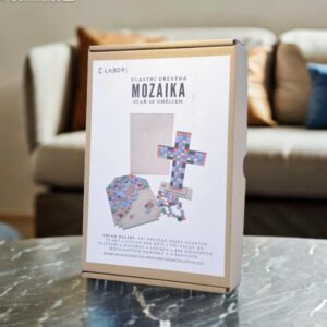 Dřevěná mozaiková sada - pro vyrábění