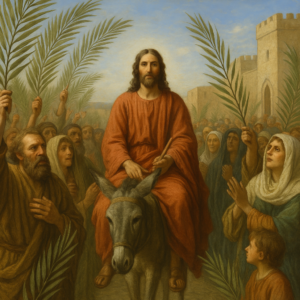 Ježíšův vjezd do Jeruzaléma - obrázek