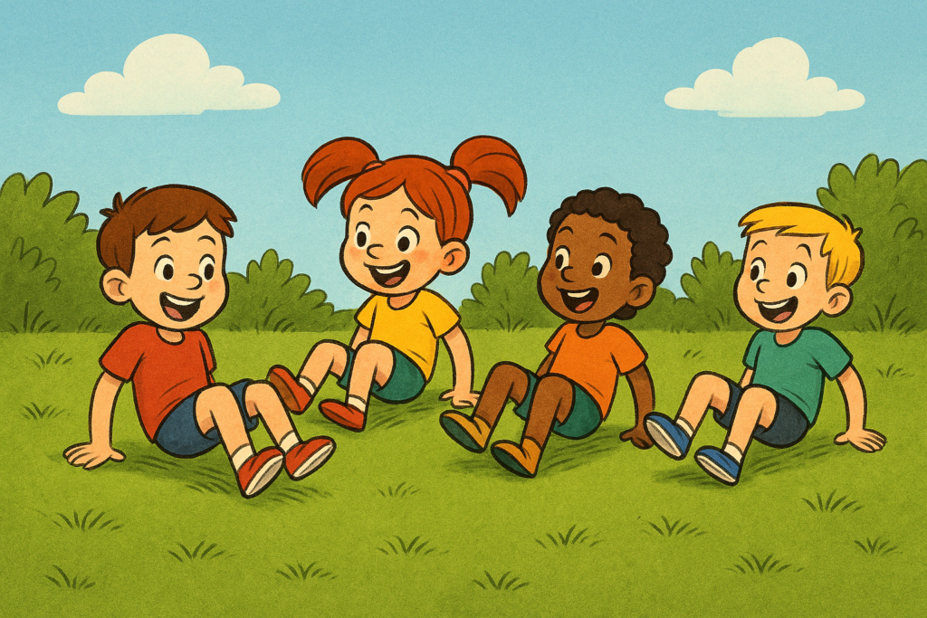 Krabí běh . hry pro děti