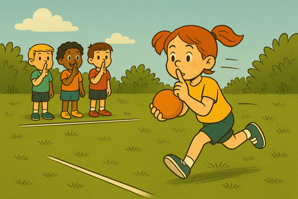 Tichý běh - hra pro děti