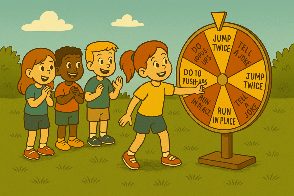 Hra pro děti: Kolo štěstí